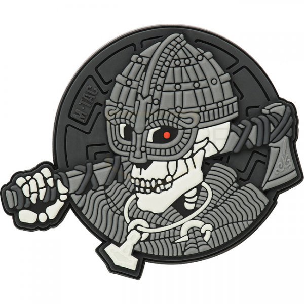 M-Tac Undead Viking 3D Rubber Patch - Grey