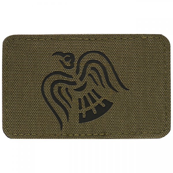 M-Tac Raven Banner Laser Cut Patch - Ranger Green / Black