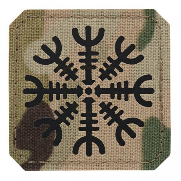 M-Tac Helm of Terror Laser Cut Patch - Multicam / Black