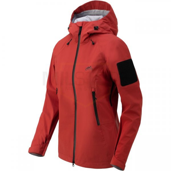 Helikon-Tex Squall Women's Hardshell Jacket - TorrentStretch - Crimson Sky - M