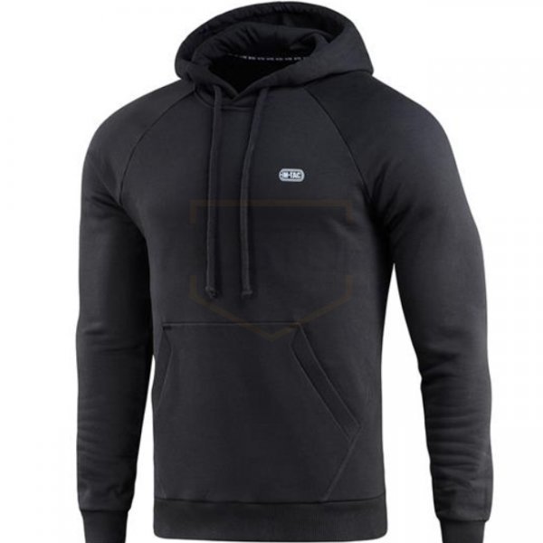 M-Tac Hard Cotton Raglan Hoodie - Black - XS