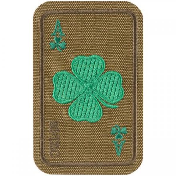 M-Tac Lucky Card Embroidery Patch - Coyote