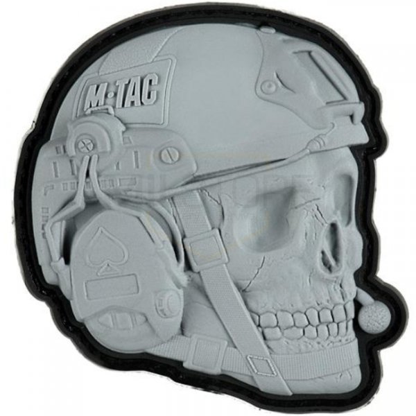 M-Tac Operator 3D Rubber Patch - Grey