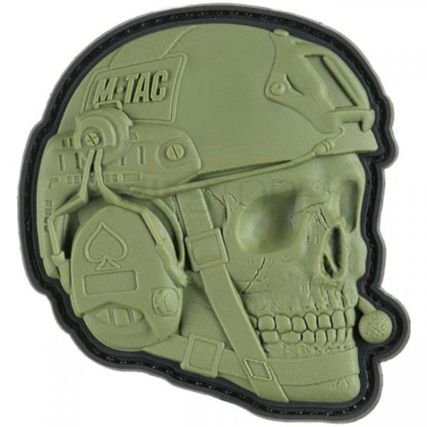 M-Tac Operator 3D Rubber Patch - Olive