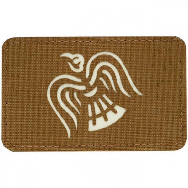 M-Tac Raven Flag Laser Cut Patch GID - Coyote