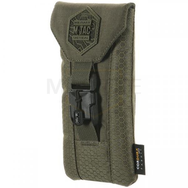 M-Tac Smartphone Pouch Elite Large Hex - Ranger Green