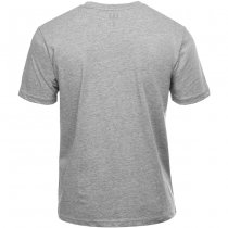 Pitchfork Trident Print T-Shirt - Heather Grey - M