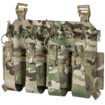 M-Tac Cuirass QRS XL Four Magazine Front Panel - Multicam