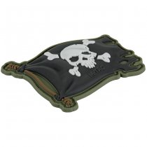 M-Tac Jolly Roger Rubber Patch - Olive