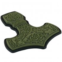 M-Tac Mjolnir Rubber Patch Large - Olive