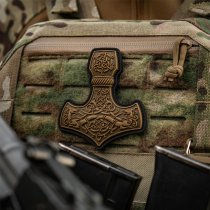 M-Tac Mjolnir Rubber Patch Large - Coyote