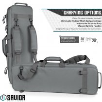 Savior Equipment Urban Carbine Rifle Bag 30 Inch - Grey