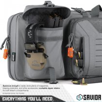 Savior Equipment Urban Warfare Double Rifle Bag 36 Inch - Grey