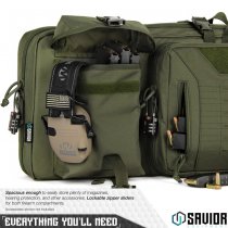 Savior Equipment Urban Warfare Double Rifle Bag 46 Inch - Olive