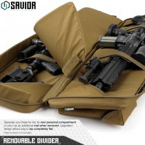 Savior Equipment Urban Warfare Double Rifle Bag 51 Inch - Dark Earth