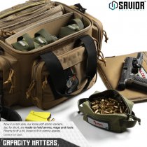 Savior Equipment Loose Sac Soft Ammo Carrier Mini 4 Pack - Olive