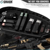 Savior Equipment AR-15/AK Mag Holder 2 Slot - Black