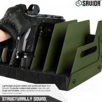 Savior Equipment Pistol Rack 6 Slots - Olive