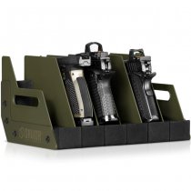 Savior Equipment Pistol Rack 6 Slots - Olive