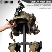 Savior Equipment H.A.B Rack Tactical Gear Stand - Black