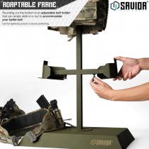 Savior Equipment H.A.B Rack Tactical Gear Stand - Olive