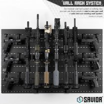 Savior Equipment Wall Rack System Panels - Black