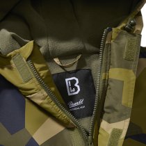 Brandit Windbreaker Frontzip - Swedish Camo M90 - 2XL