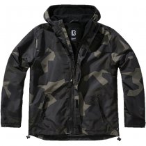 Brandit Windbreaker Frontzip - M90 Dark Camo