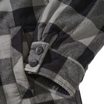 Brandit Lumberjacket Hooded - Black / Charcoal - 3XL