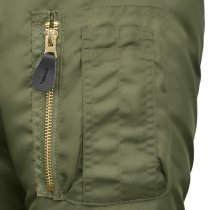 Brandit MA2 Jacket Fur Collar - Olive - L