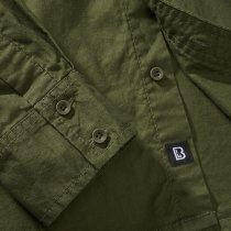 Brandit Flanellshirt - Olive - S