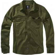 Brandit Flanellshirt - Olive