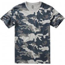 Brandit T-Shirt - Grey Camo - S