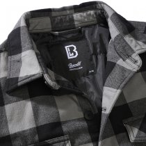 Brandit Lumberjacket - Black / Charcoal - 2XL