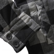 Brandit Lumberjacket - Black / Charcoal - 7XL