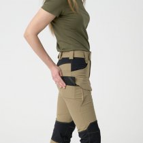 Helikon-Tex Women's OTP Outdoor Tactical Pants - Khaki / Black - 4XL - Regular