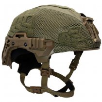 Team Wendy EXFIL Carbon LTP Rail 3.0 Helmet Cover - Ranger Green - XL