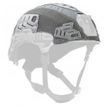 Team Wendy EXFIL Carbon LTP Rail 3.0 Helmet Cover - Wolf Grey - XL