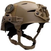 Team Wendy EXFIL Carbon Helmet Rail 3.0 - Coyote