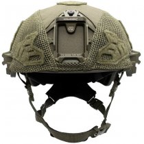 Team Wendy EXFIL Ballistics Rail 3.0 Helmet Cover - Ranger Green - M/L