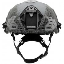 Team Wendy EXFIL Ballistics Rail 3.0 Helmet Cover - Wolf Grey - M/L