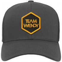 Team Wendy Hexagon Trucker Hat - Grey