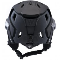 Team Wendy M-216 Backcountry Ski SAR Helmet & Switch Rail - Black - L