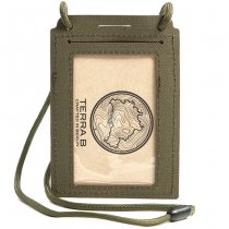 TERRA B Badge Holder - Olive