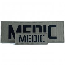 TERRA B MEDIC Patch Set - Olive / Black