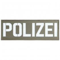 TERRA B POLIZEI Patch Large - Olive