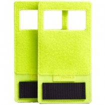 TERRA B Shoulder Panels - Neon Yellow