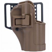 BLACKHAWK CQC Matte Finish SERPA Holster Glock 19/23/32 RH - Coyote