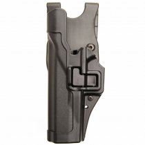 BLACKHAWK Level 2 Matte Finish SERPA Holster Glock 17/19/22/23/31/32 - Black