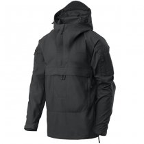 Helikon-Tex Tracer Anorak Jacket - Polycotton Stretch Ripstop - Black - 2XL